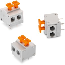 2 pcs - Wurth Elektronik 4115 Series PCB Terminal Block, 7-Contact, 5.08mm Pitch, Through Hole Mount, 1-Row, Solder Termination