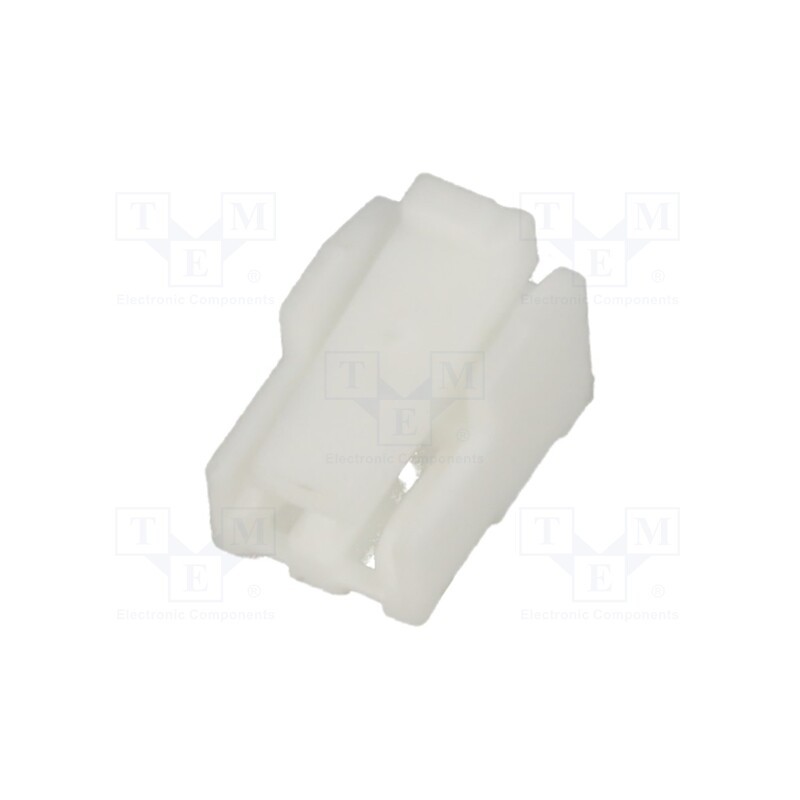 50 pcs : A12514H-02PN0WNPN00G - Plug, wire-board, female, 1.25mm, PIN: 2, w/o contacts, for cable
