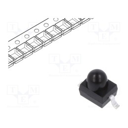 20 pcs : PT91-21B/TR7 - Phototransistor, 1.9mm, Dim: 2.5x2x2.7mm, λp max: 940nm, 30V
