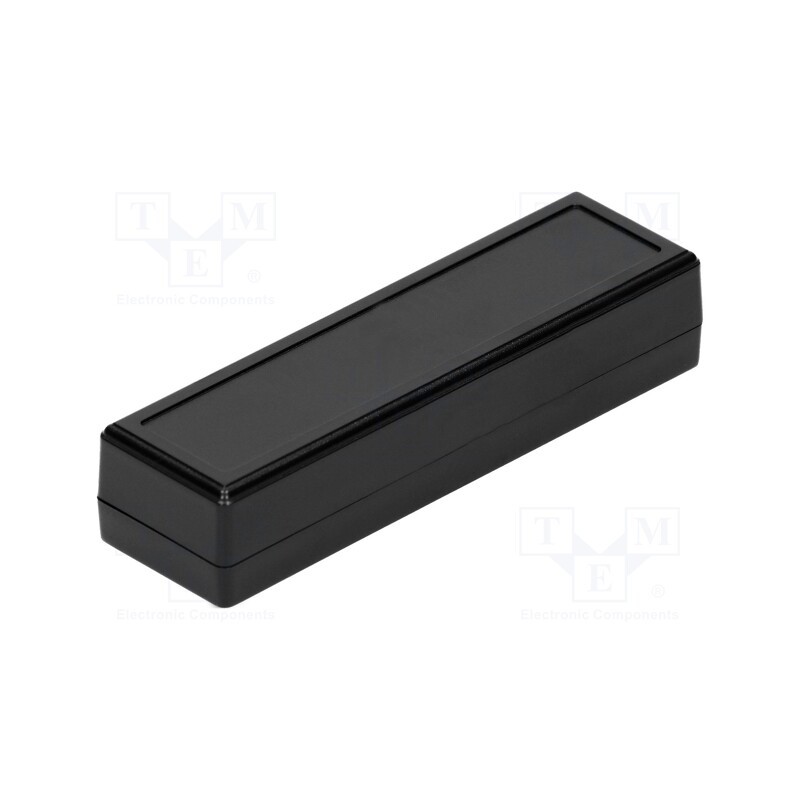 10 pcs : Z115 - Enclosure: multipurpose, X: 30mm, Y: 105mm, Z: 21mm, ABS, black