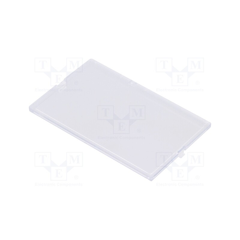 10 pcs : P05040721F - Front panel, without frame,with holder, transparent