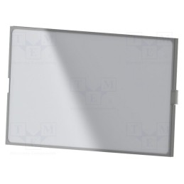 10 pcs : P05040721P - Front panel, with quick-release chuck, transparent