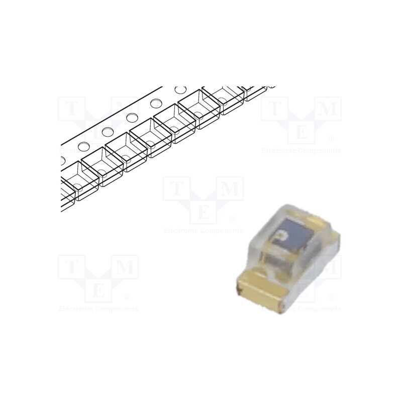 20 pcs : PT19-21C/L41/TR8 - Phototransistor, Dim: 1.6x0.8x0.8mm, λp max: 940nm, 30V