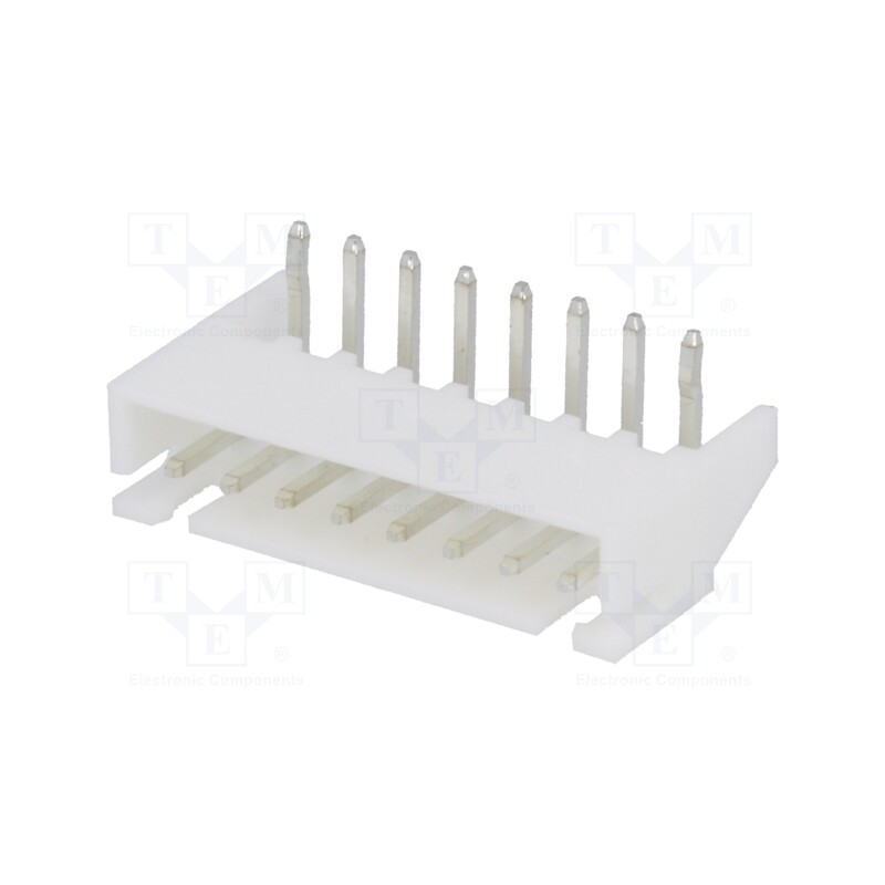 50 pcs : A2501WR-8P1 - Socket, wire-board, male, A2501, 2.5mm, PIN: 8, THT, 250V, 3A, tinned