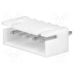 50 pcs : A2501WV-5P1 - Socket, wire-board, male, A2501, 2.5mm, PIN: 5, THT, 250V, 3A, tinned