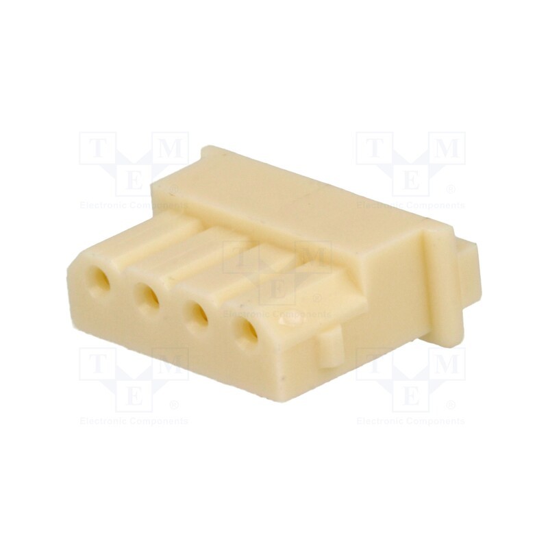 100 pcs : A2506H-4P - Plug, wire-board, female, A2506, 2.5mm, PIN: 4, w/o contacts, 250V