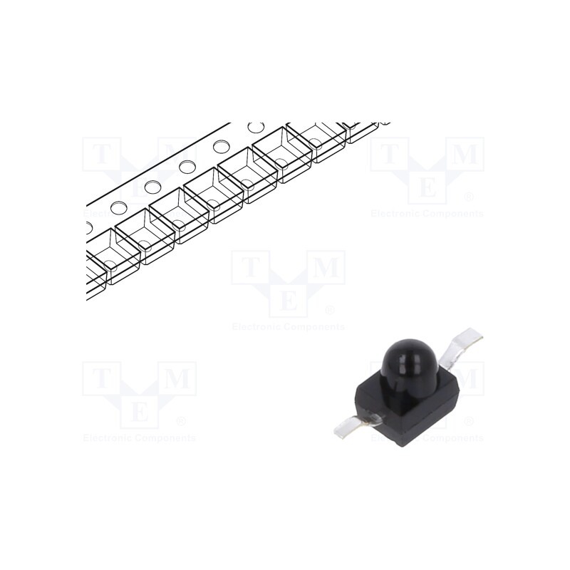 20 pcs : PT91-21B/TR10 - Phototransistor, 1.9mm, Dim: 2.5x2x2.7mm, λp max: 940nm, 30V