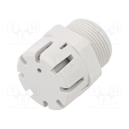 10 pcs : 1.213.2500.50 - Pressure compensation device, polyamide, grey, Thread: M25