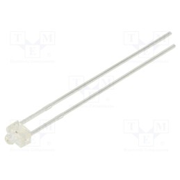 20 pcs : L-2060SURCK - LED, 1.8mm, red, 1300÷1900mcd, 30°, Front: convex, 1.95÷2.5V