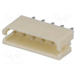 50 pcs : A2506WV-5P - Socket, wire-board, male, A2506, 2.5mm, PIN: 5, THT, 250V, 3A, tinned