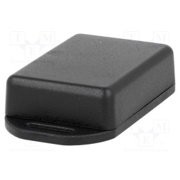 10 pcs : 1551FFLBK - Enclosure: multipurpose, X: 35mm, Y: 50mm, Z: 15mm, with fixing lugs