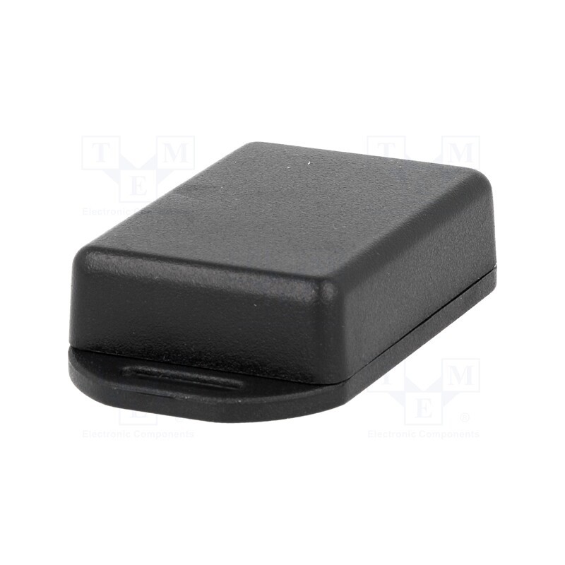 10 pcs : 1551FFLBK - Enclosure: multipurpose, X: 35mm, Y: 50mm, Z: 15mm, with fixing lugs