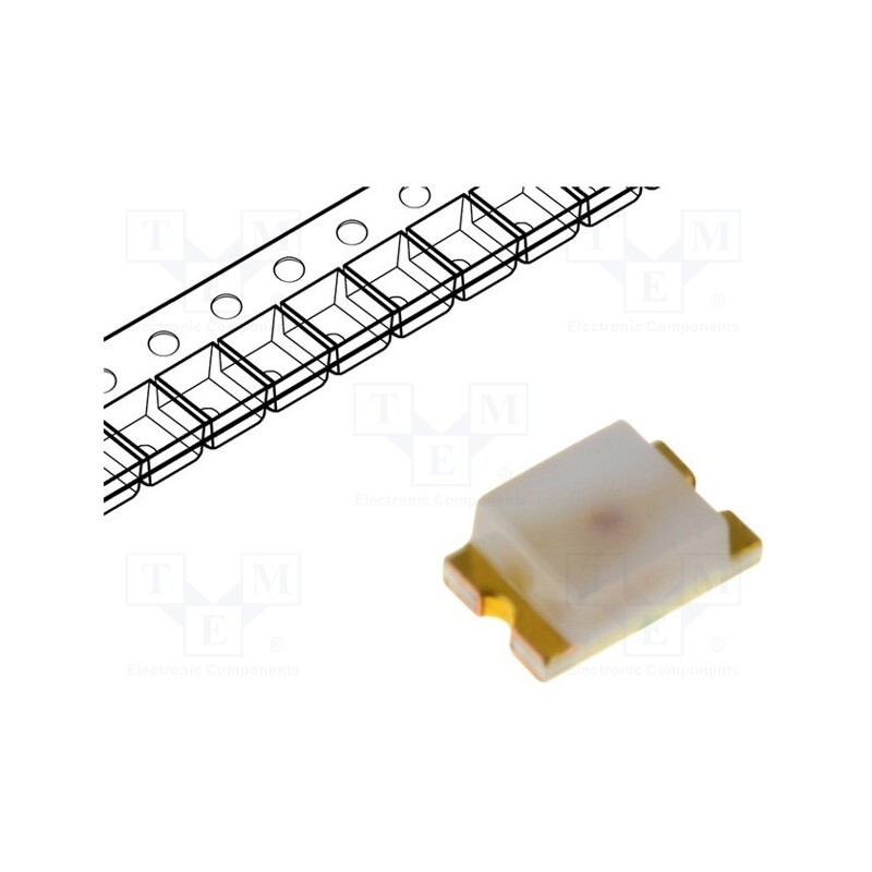 20 pcs : HSMG-C170 - LED, SMD, 0805, green, 4.5÷15mcd, 2x1.25x0.8mm, 170°, 2.2÷2.6V, 20mA