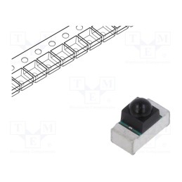 20 pcs : PT26-51B/TR8 - Phototransistor, Dim: 3x1.6x2.6mm, λp max: 940nm, 30V, Lens: black