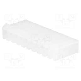 50 pcs : A3960H-10P-1 - Plug, wire-board, female, 3.96mm, PIN: 10, w/o contacts, for cable