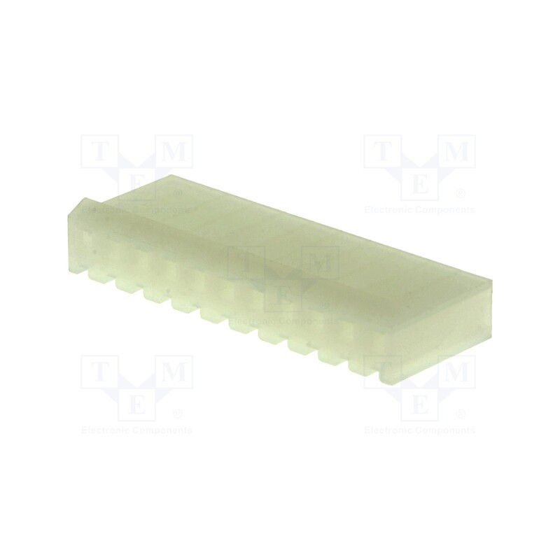 50 pcs : A3960H-11P-1 - Plug, wire-board, female, 3.96mm, PIN: 11, w/o contacts, for cable