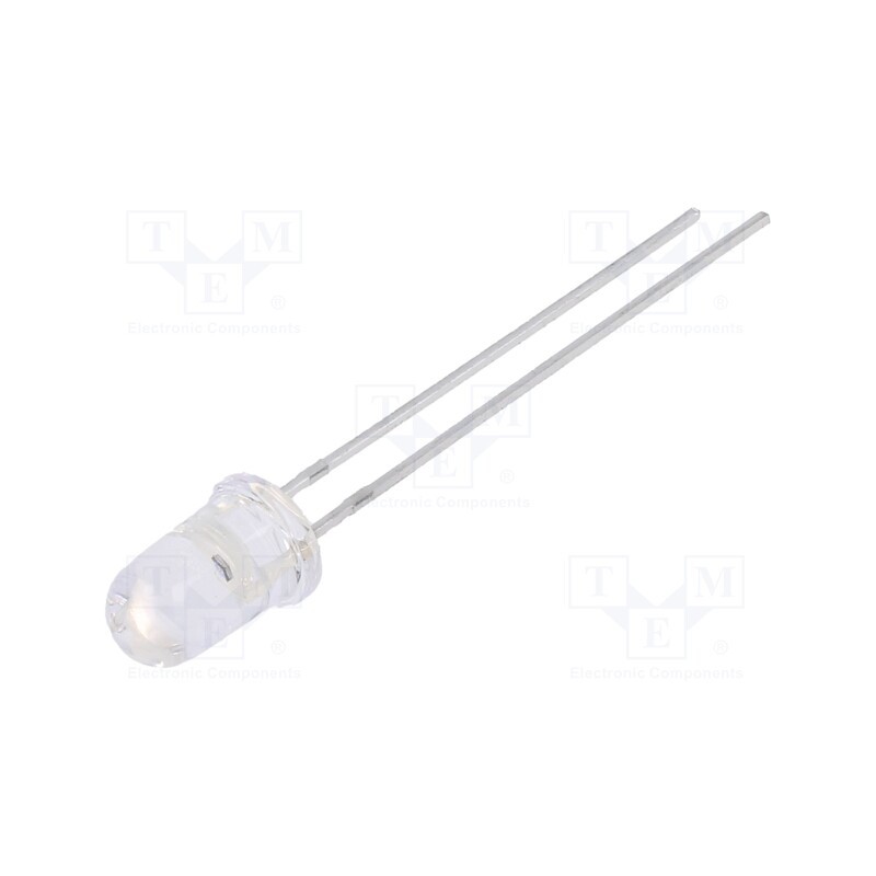 20 pcs : PT334-6C - Phototransistor, 5mm, λp max: 940nm, 30V, Lens: transparent