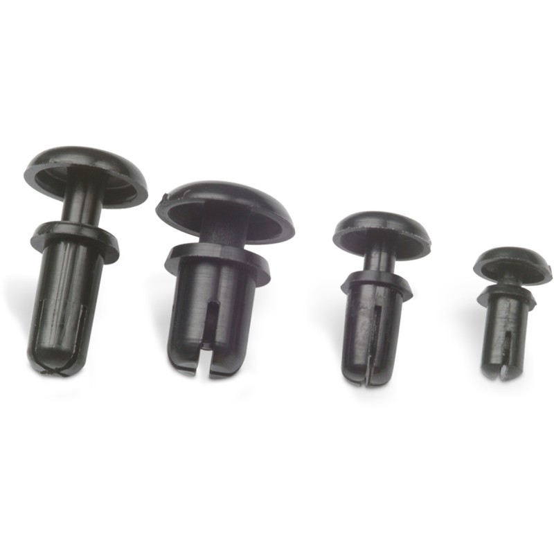 50 pcs - 700974100, 5mm High Nylon Snap Rivet Support for 4mm PCB Hole, 7.8mm Base