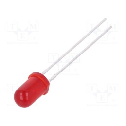 20 pcs : L-7113HD - LED, 5mm, red, 3÷6mcd, 30°, Front: convex, 2.05÷2.45V, No.of term: 2