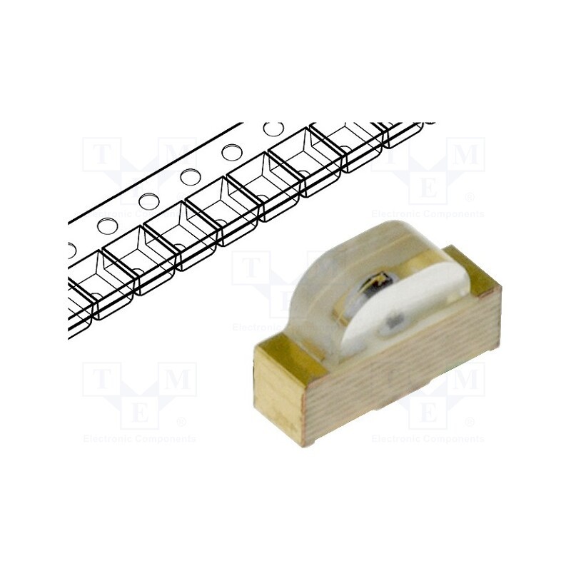 20 pcs : KPA-3010SYC - LED, SMD, 1104, yellow, 40÷60mcd, 3x2x1mm, 120°, 2÷2.5V, 20mA