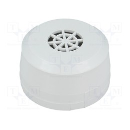 10 pcs : KM-52B/GY - Enclosure: for alarms, Z: 52mm, ABS, grey, Ø: 30mm
