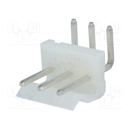 50 pcs : A5081WR-3P - Socket, wire-board, male, 5.08mm, PIN: 3, THT, 250V, 7A, tinned, 10mΩ