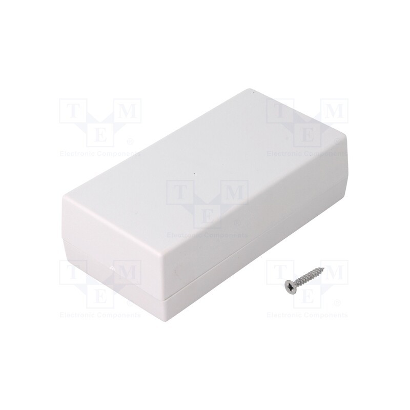 10 pcs : Z7AJ -AS - Enclosure: multipurpose, X: 55mm, Y: 106mm, Z: 31.7mm, polystyrene
