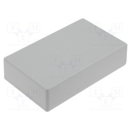 10 pcs : KM-202 GY - Enclosure: multipurpose, X: 36mm, Y: 60mm, Z: 15mm, ABS, grey