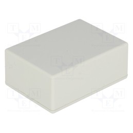 10 pcs : KM-201 GY - Enclosure: multipurpose, X: 36mm, Y: 50mm, Z: 20mm, ABS, grey