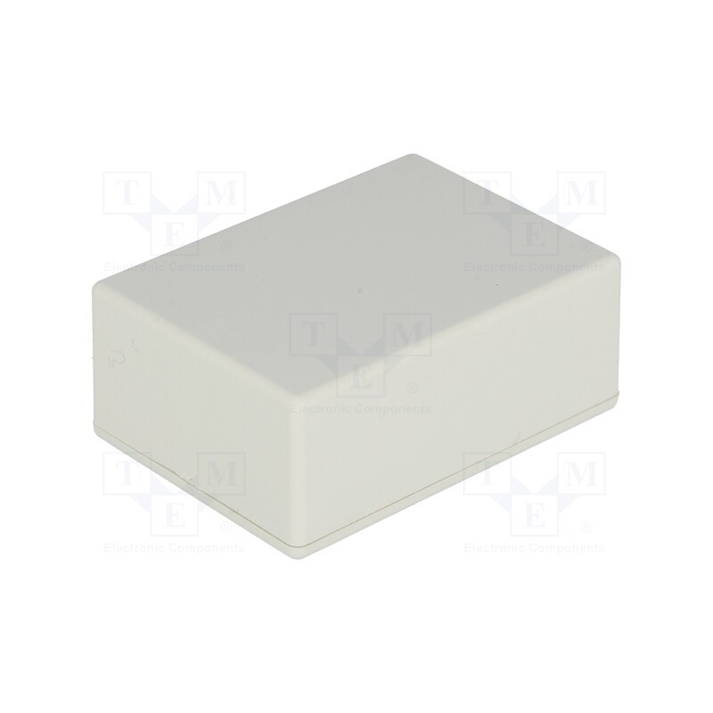10 pcs : KM-201 GY - Enclosure: multipurpose, X: 36mm, Y: 50mm, Z: 20mm, ABS, grey