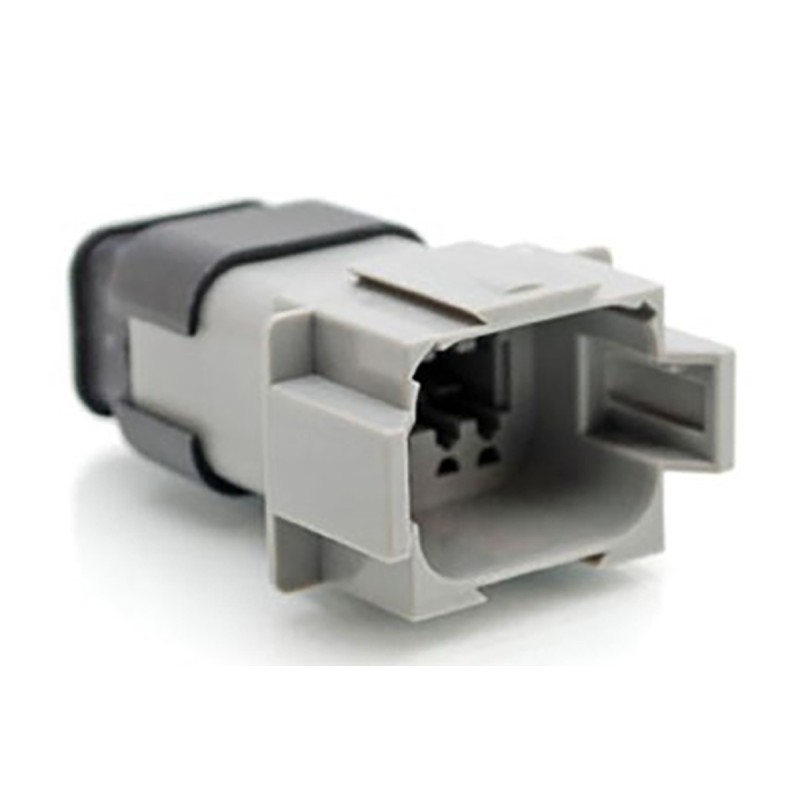 2 pcs - Amphenol Industrial, AT Automotive Connector Socket 8 Way, Crimp Termination