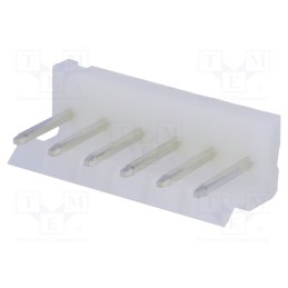 50 pcs : A5081WV-6P - Socket, wire-board, male, 5.08mm, PIN: 6, THT, 250V, 7A, tinned, 10mΩ