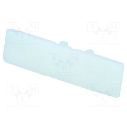 50 pcs : A99-5102 - Protection, white, Width: 5mm, polyamide, -25÷100°C, ZG-G2.5