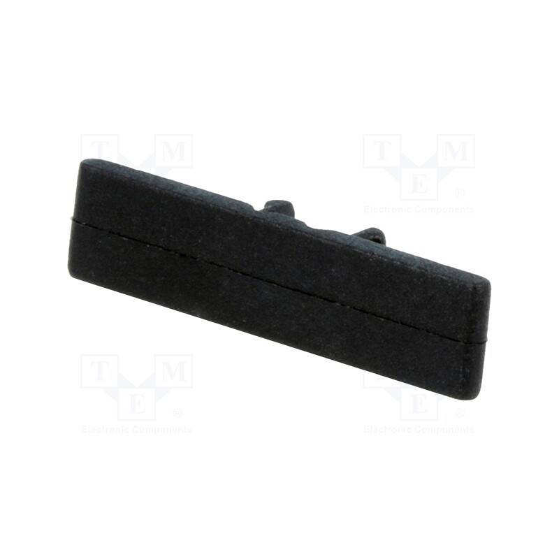 50 pcs : A99-5103 - Protection, black, Width: 5mm, polyamide, -25÷100°C, ZG-G2.5