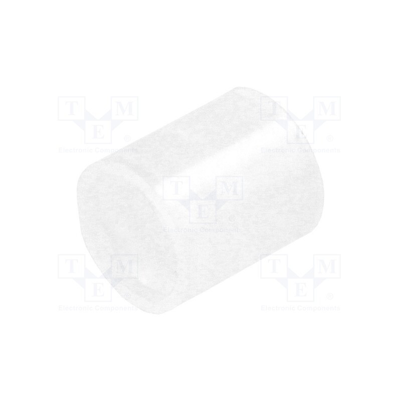 100 pcs : FIX-LEDS-4.5 - Spacer sleeve, LED, Øout: 4mm, ØLED: 3mm, L: 4.5mm, natural, UL94V-2