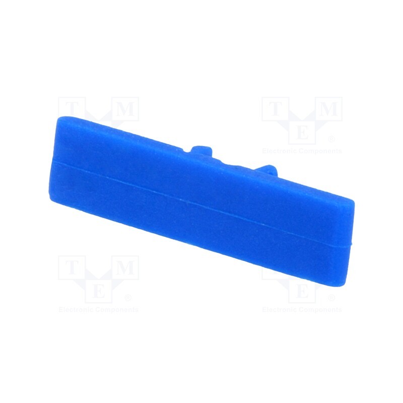 50 pcs : A99-5106 - Protection, blue, Width: 5mm, polyamide, -25÷100°C, ZG-G2.5