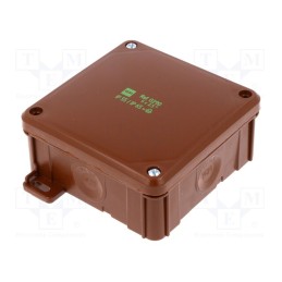 10 pcs : 0290-06 - Enclosure: junction box, X: 98mm, Y: 98mm, Z: 46mm, wall mount, IP55