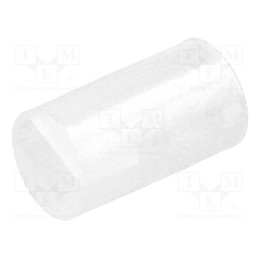 100 pcs : FIX-LEDS-7 - Spacer sleeve, LED, Øout: 4mm, ØLED: 3mm, L: 7mm, natural, UL94V-2