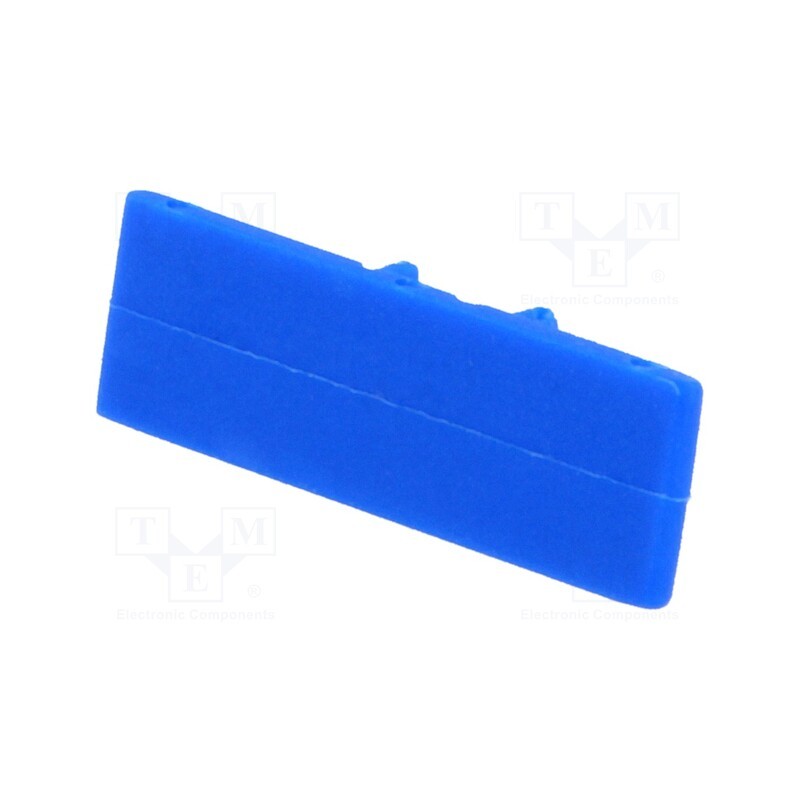 50 pcs : A99-5306 - Protection, blue, Width: 7.8mm, polyamide, -25÷100°C, ZG-G10
