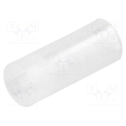 100 pcs : FIX-LEDS-10 - Spacer sleeve, LED, Øout: 4mm, ØLED: 3mm, L: 10mm, natural, UL94V-2
