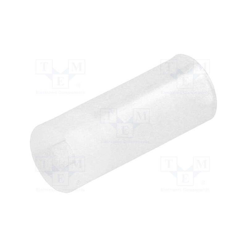 100 pcs : FIX-LEDS-10 - Spacer sleeve, LED, Øout: 4mm, ØLED: 3mm, L: 10mm, natural, UL94V-2