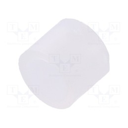 100 pcs : FIX-LED-4 - Spacer sleeve, LED, Øout: 5mm, ØLED: 5mm, L: 4mm, natural, UL94V-2
