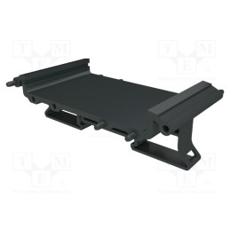 10 pcs : 7.66701 - Enclosure base, dark grey, 45mm