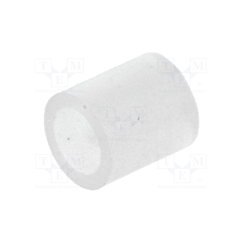 50 pcs : FIX-LED5-5 - LED holder, 5mm, one-piece, black, UL94V-2, L: 6.9mm, Mat: polyamide