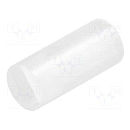 100 pcs : FIX-LEDS-9 - Spacer sleeve, LED, Øout: 4mm, ØLED: 3mm, L: 9mm, natural, UL94V-2