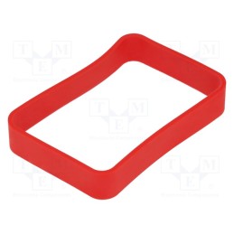 10 pcs : RWK-2.39 - Case ring, Series: WITEK, WK-2, Colour: red