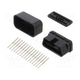 10 pcs : ZOBD MINI SET ABS - Enclosure: OBD, X: 48.3mm, Y: 18mm, Z: 24.7mm, ABS, black