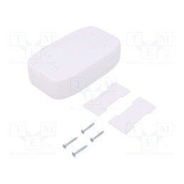 10 pcs : ZM125.75.33B ABS - Enclosure: multipurpose, X: 75.2mm, Y: 125.1mm, Z: 33mm, ZM, ABS