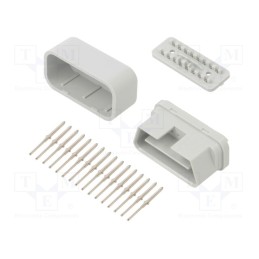 10 pcs : ZOBD MINI SET J ABS - Enclosure: OBD, X: 48.3mm, Y: 18mm, Z: 24.7mm, ABS, light grey