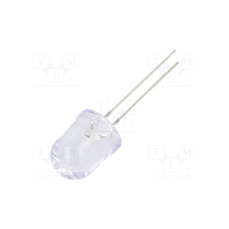 10 pcs : OSG5DSA131A - LED, 10mm, green, blinking, 7000÷8400mcd, 30°, 3÷5V, 20mA